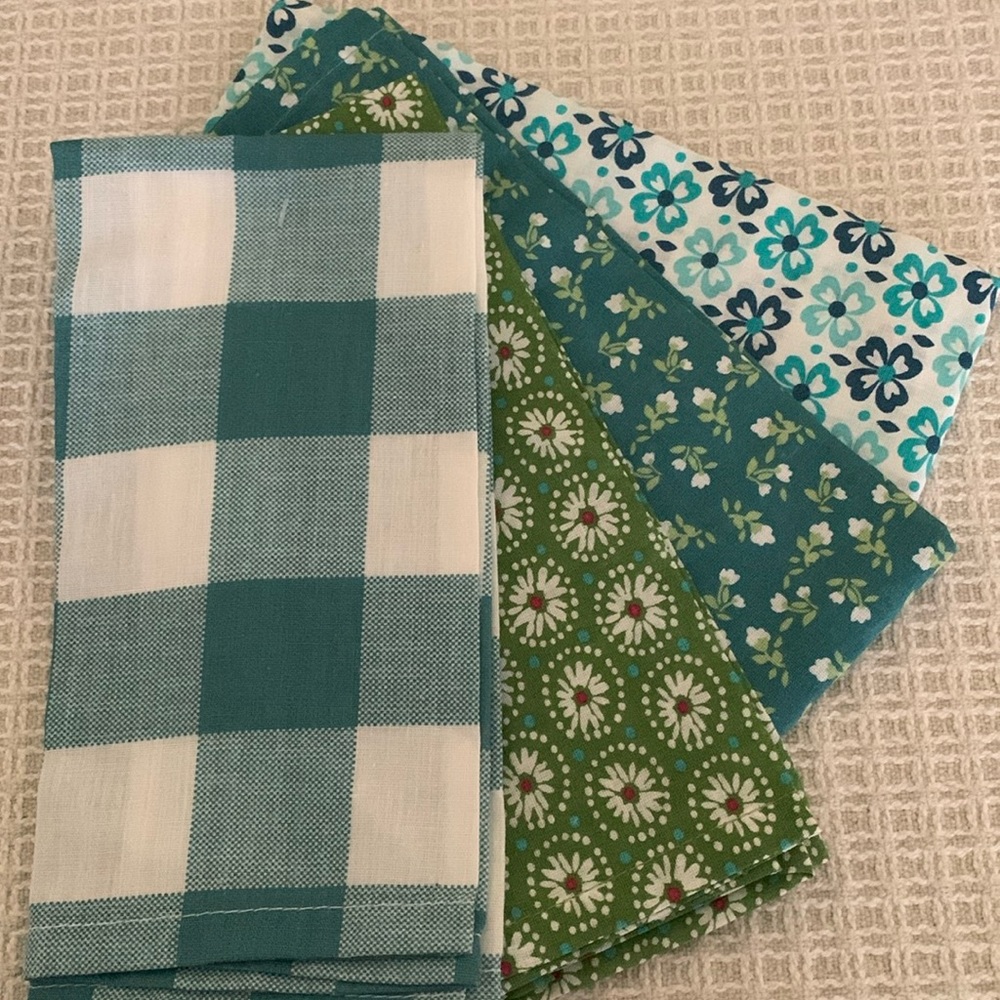 Pioneer Woman Flea Market Kitchen Cloth Napkins~NWOT!